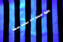 UV Black & White Stripe Spandex Fabric - 9