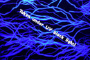 UV Blue Lightning Fabric - Coquetry Clothing