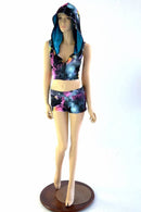 UV Galaxy Zippered Hoodie Set - Coquetry Clothing
