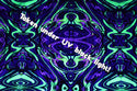 UV Glow Neon Melt Fabric - 4