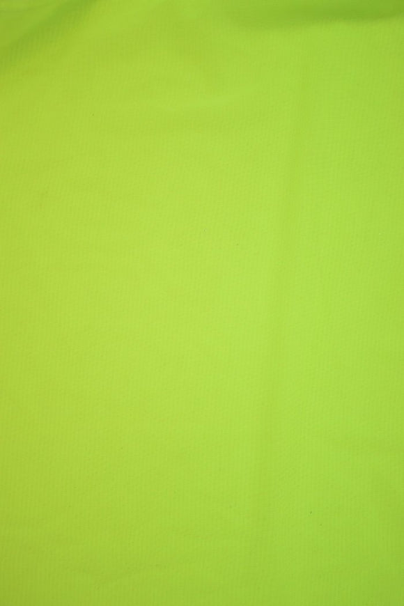 UV Glow Neon Yellow Mesh Fabric - Coquetry Clothing
