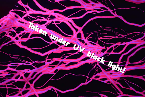 UV  Pink Lightning Print Fabric - 5