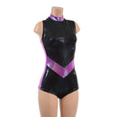 V Front Romper with Boy Cut Leg - Coquetry Clothing