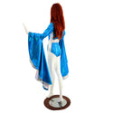 V Front Romper with Sorceress Sleeves - 4