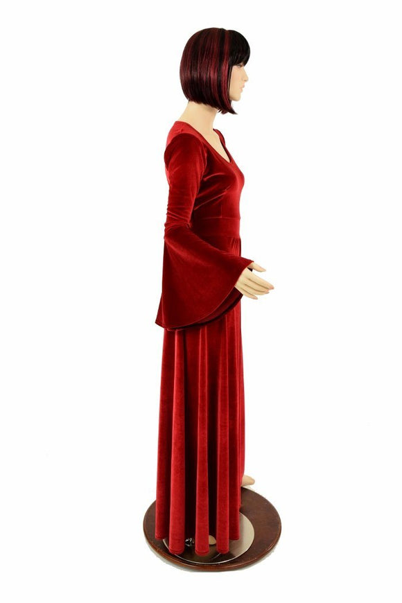 Velvet Renaissance "Fiona" Gown - Coquetry Clothing