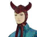 Vintage Style Devil Bonnet in Primeval Red (Hood only, Cloak Sold Separately) - Coquetry Clothing
