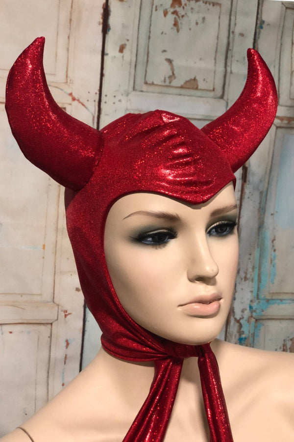 Vintage Style Devil Hood - 6