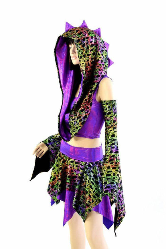 Weekender III Pixie Edition in Poisonous & Grape - Coquetry Clothing