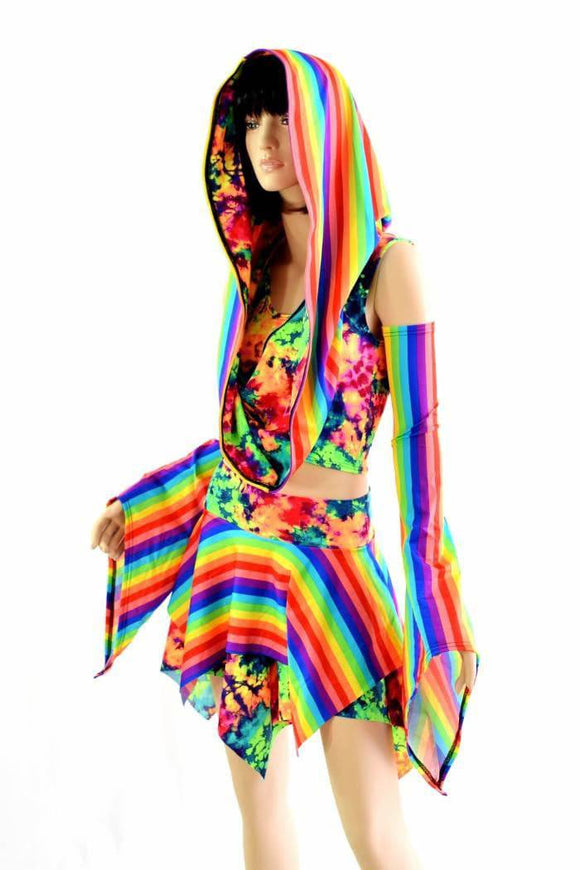 Weekender III Pixie Edition in Rainbow & Acid Splash - Coquetry Clothing