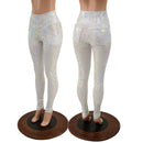 White Kaleidoscope Pocket Leggings - Coquetry Clothing