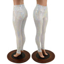White Kaleidoscope Pocket Leggings - Coquetry Clothing
