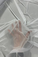 White Mesh Fabric - Coquetry Clothing