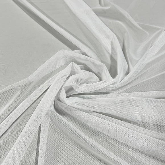 White Mesh Fabric - Coquetry Clothing