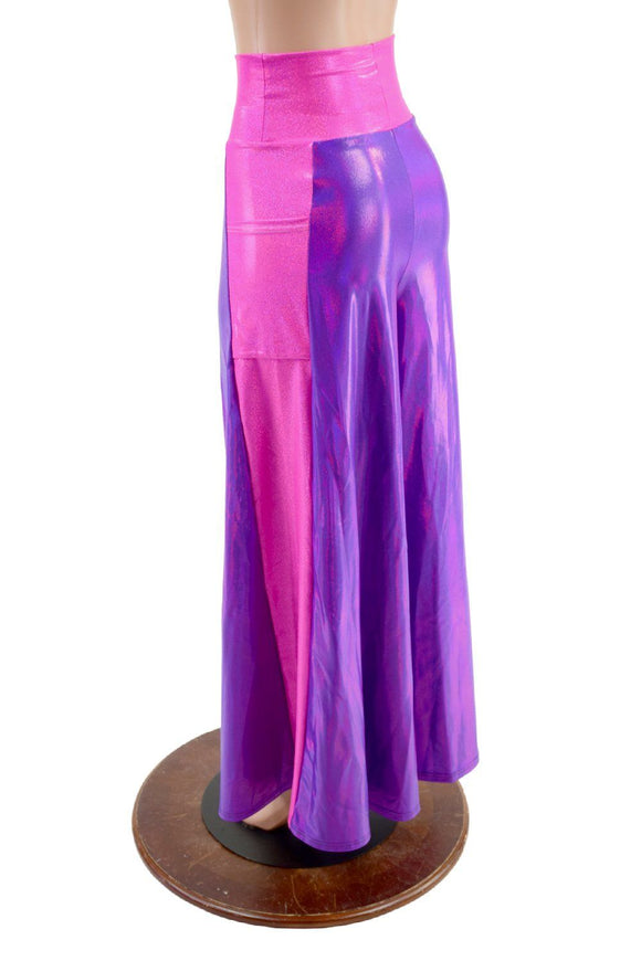 Wide Leg Pants with Side Panels and Pockets - Coquetry Clothing