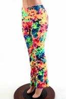 Womens Acid Splash Boot Cut Leggings - Coquetry Clothing