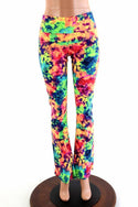 Womens Acid Splash Boot Cut Leggings - 1