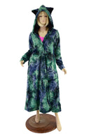 Womens Double Minky Duster with Kitty Ears - Coquetry Clothing