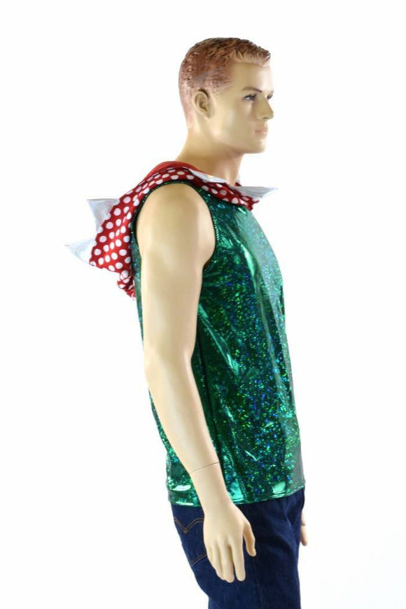 XL Ready to Ship Mens Piranha Plant Top - Coquetry Clothing