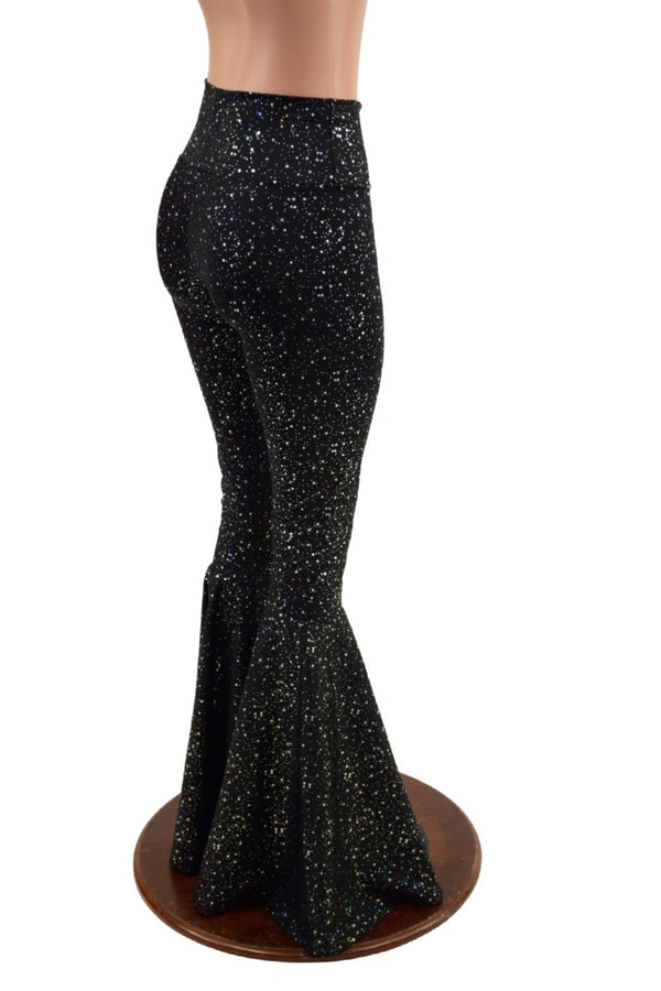 Star Noir High Waist Bell Bottom Flares - 4