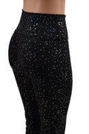 XL Ready to Ship Star Noir High Waist Bell Bottom Flares - Coquetry Clothing