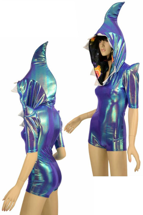 Moonstone Shark Romper - Coquetry Clothing