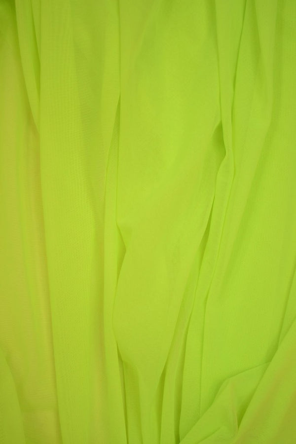 Yellow Mesh Hooded Racerback Duster - 6