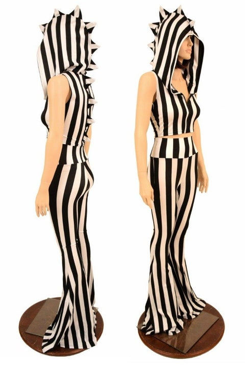 2PC Zebra Dragon Set (Leggings & Crop) - Coquetry Clothing