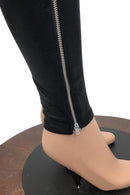 Zip Away High Waist Leggings - Coquetry Clothing