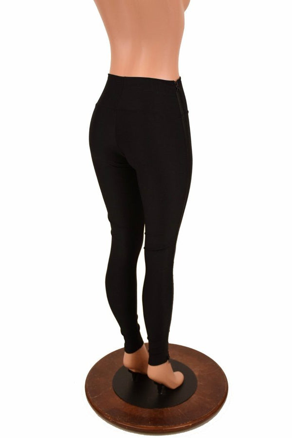 Zip Away High Waist Leggings - 10