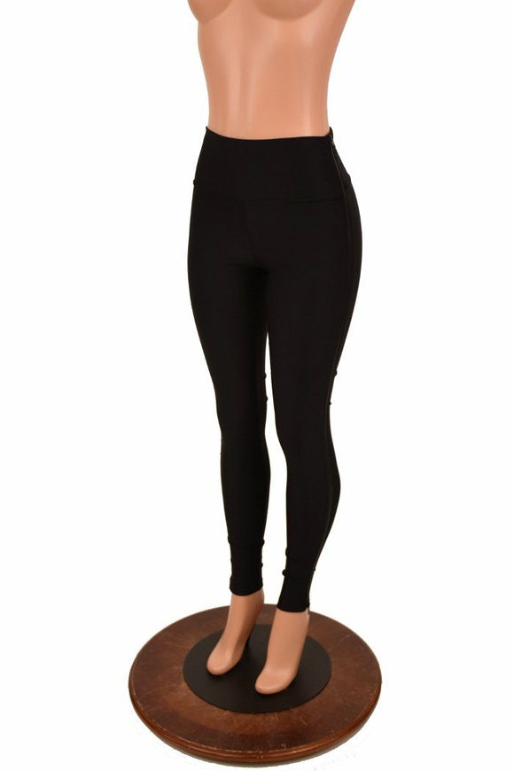 Zip Away High Waist Leggings - Coquetry Clothing