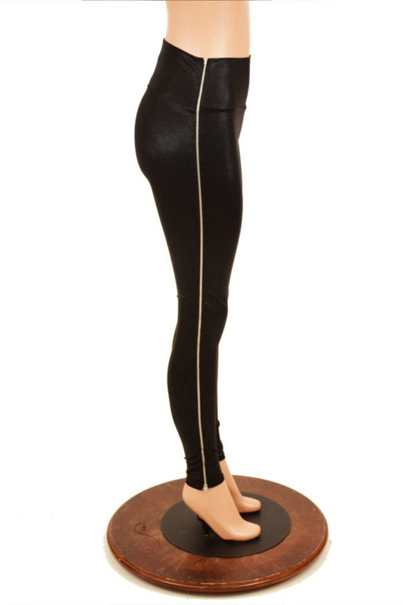 Zip Away High Waist Leggings - Coquetry Clothing