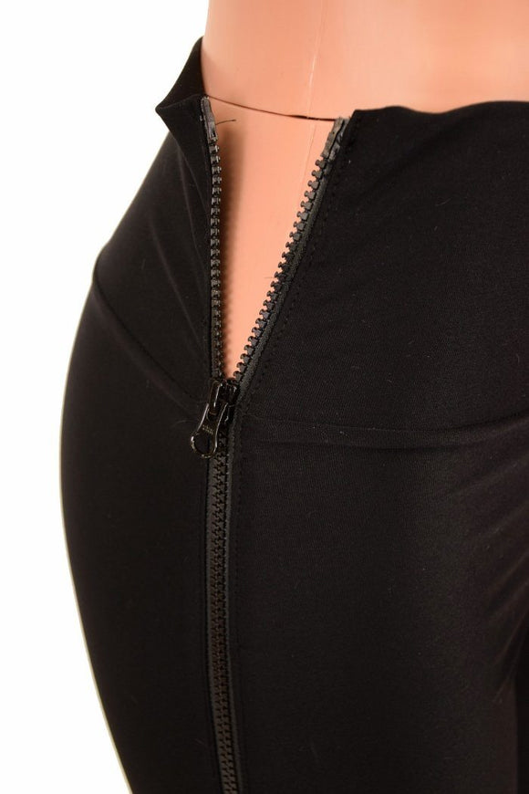 Zip Away High Waist Leggings - Coquetry Clothing