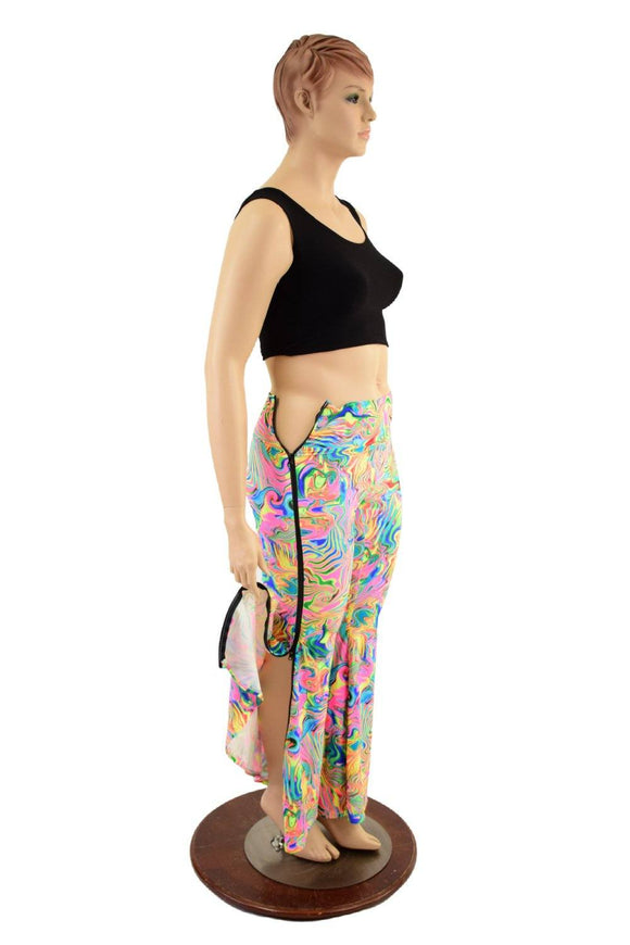 Zip Away Solar Flares in Neon Flux - Coquetry Clothing