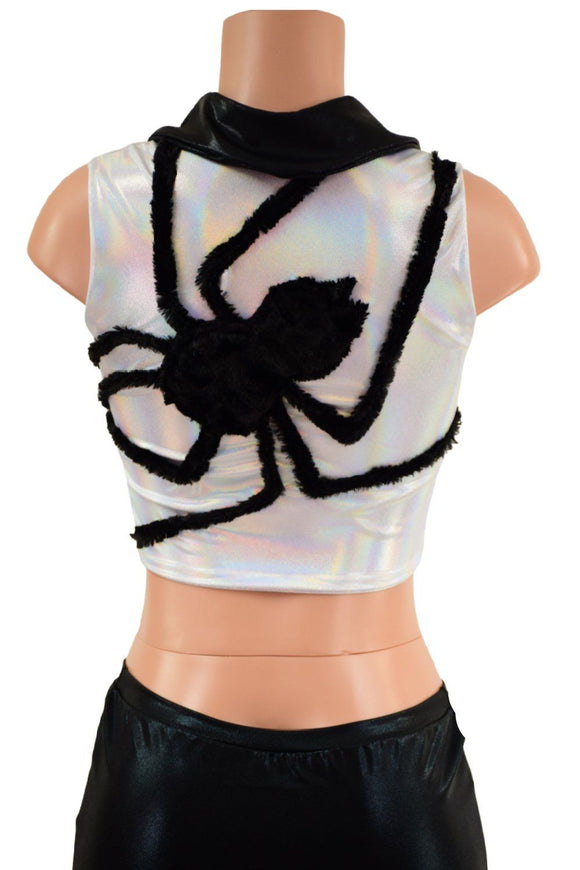 Zipper Front Boris the Spider Vest - Coquetry Clothing