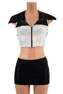 Zipper Front Boris the Spider Vest - Coquetry Clothing