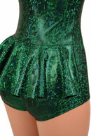 Zipper Front Ruffle Rump Romper - Coquetry Clothing