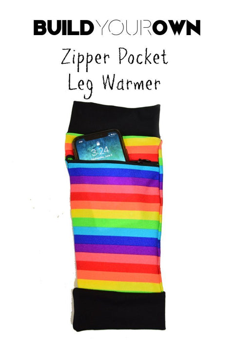 Build Your Own Zipper Pocket Festival Leg Warmer - Coquetry Clothing